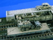 Pianale ferroviario trasporto Panzer (Small)